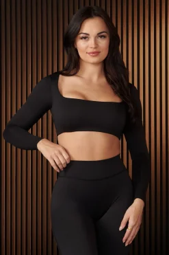 Youngla W336-Curve Long Sleeve Sports Bra<Women Bras