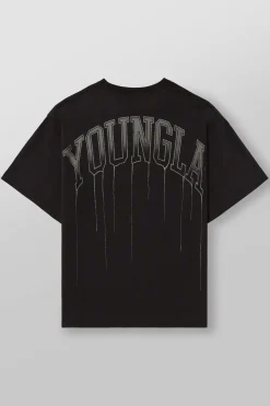 Youngla W428-Drip Oversized Tee<Men Shirts