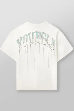 Youngla W428-Drip Oversized Tee<Men Shirts