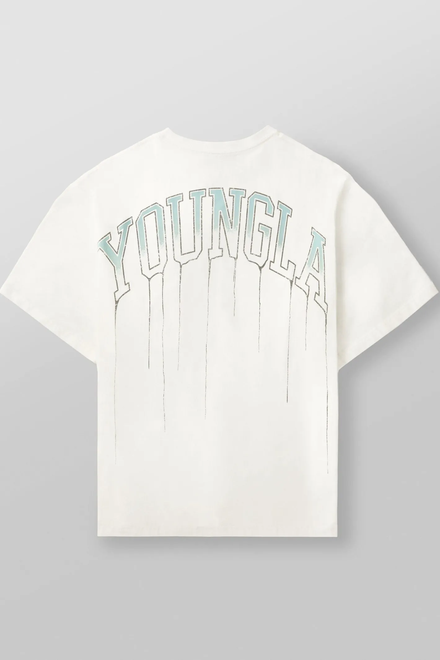 Youngla W428-Drip Oversized Tee<Men Shirts