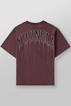 Youngla W428-Drip Oversized Tee<Men Shirts