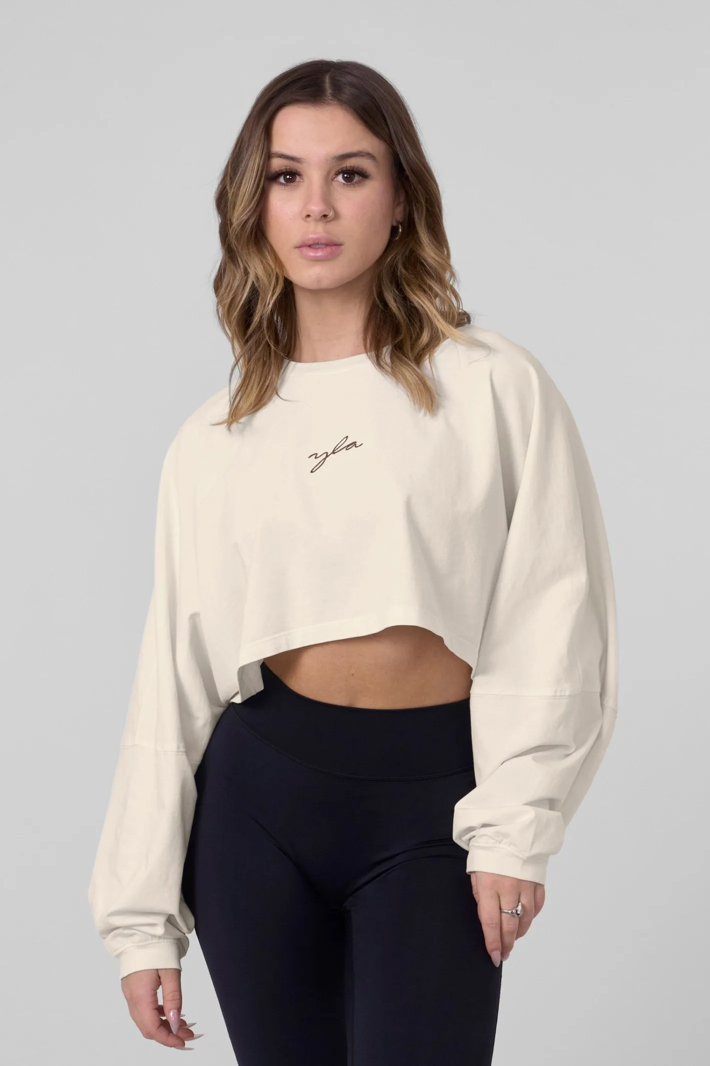 Youngla W434-Lazyday Longsleeve Top<Women Tops