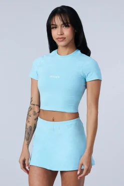 Youngla W442-Love Sets-Baby Tee<Women Tops