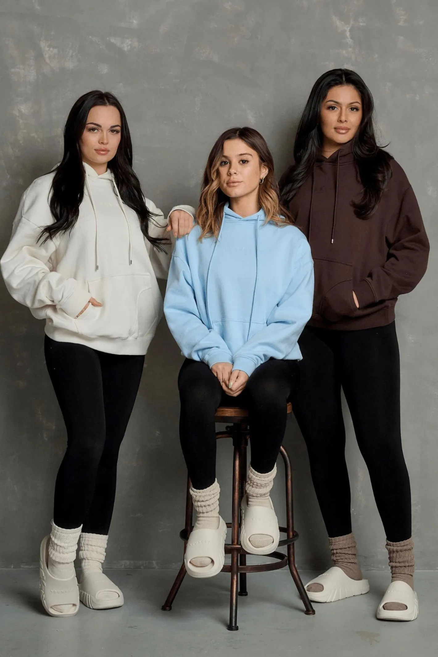 Youngla W518-Minimal Hoodie<Women Outerwear