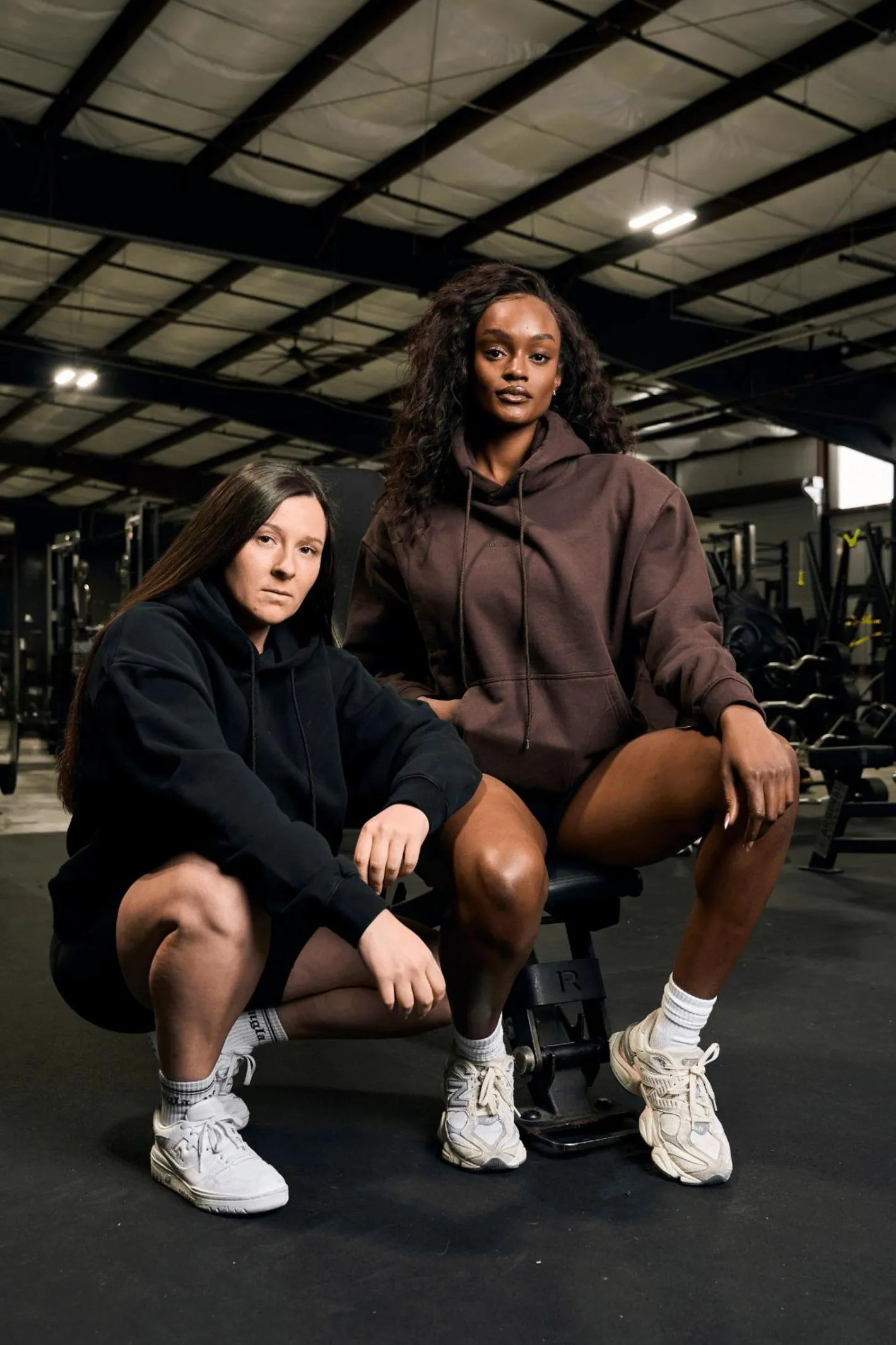 Youngla W518-Minimal Hoodie<Women Outerwear
