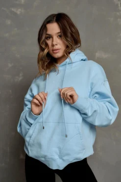 Youngla W518-Minimal Hoodie<Women Outerwear