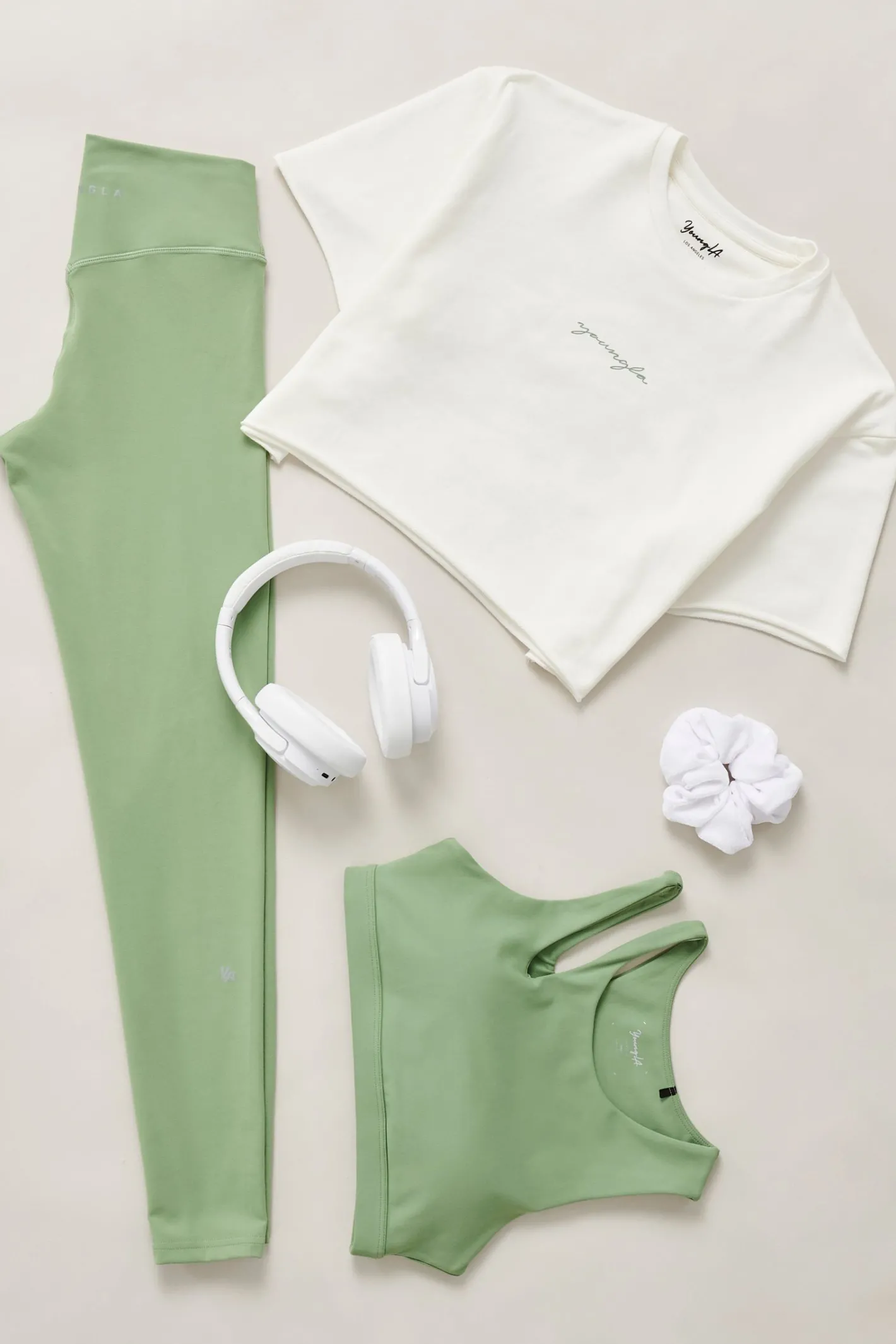 Youngla W426-Not So Basic Cropped Tee<Women Tops