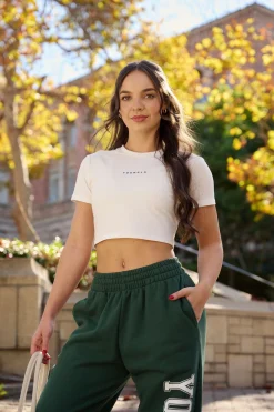 Youngla W435-Og Baby Tee<Women Tops