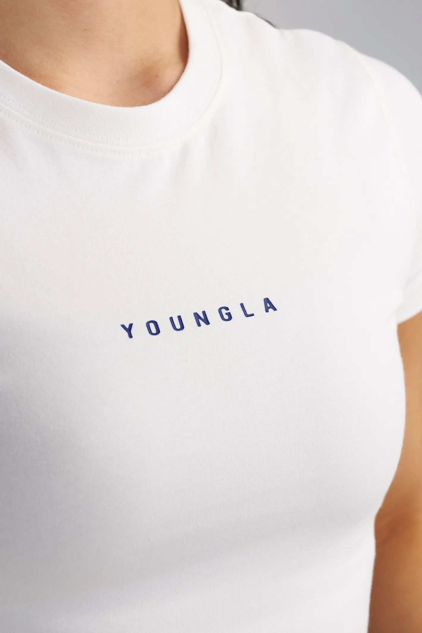 Youngla W435-Og Baby Tee<Women Tops