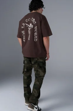 Youngla 4096-Worldwide Excellence Tees<Men Shirts