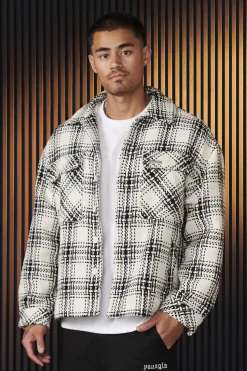 Youngla 519-Woven Flannel Jackets<Men Outerwear