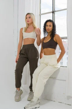 Youngla W202-Script Joggers<Women Joggers & Pants