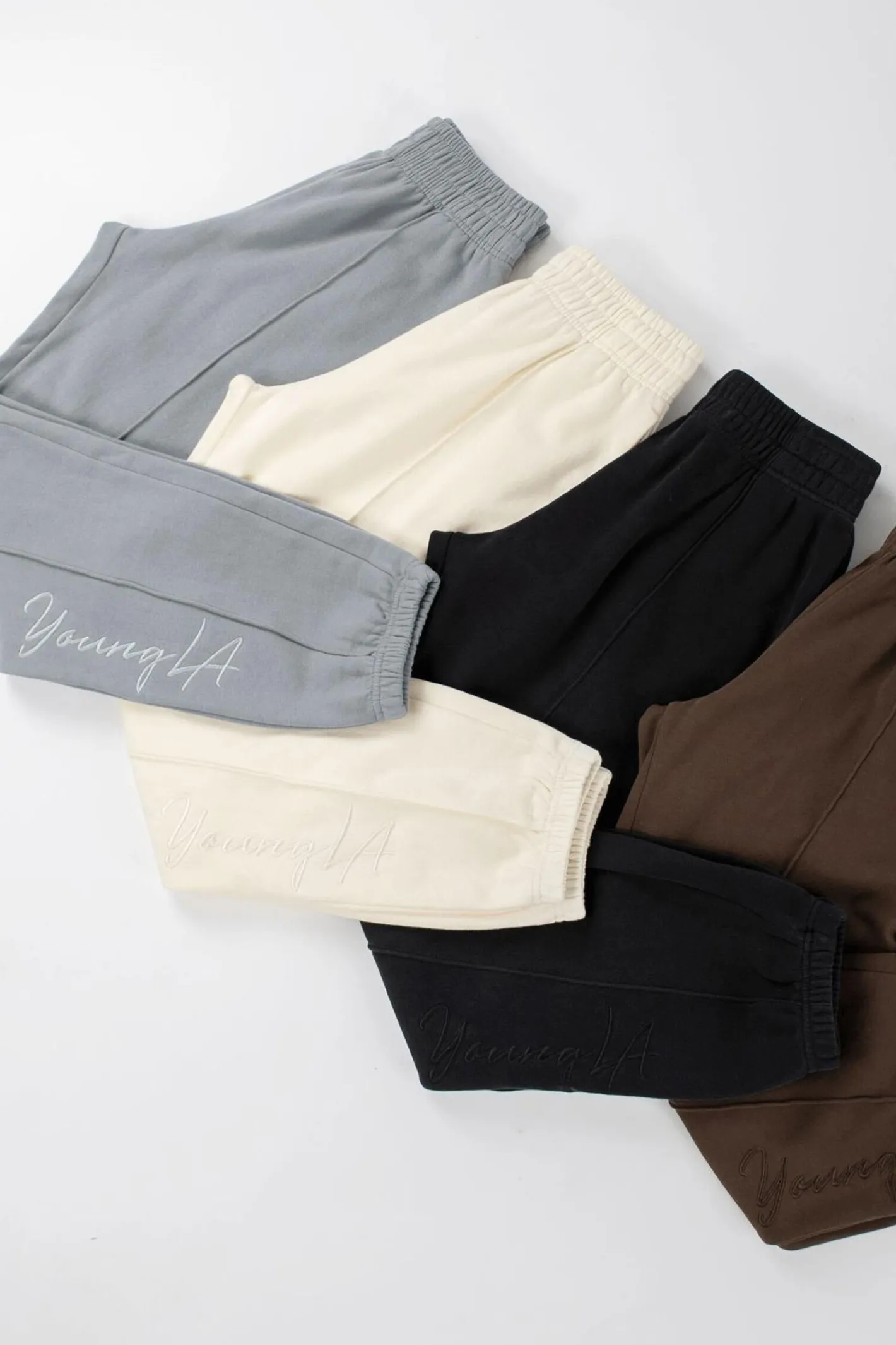 Youngla W202-Script Joggers<Women Joggers & Pants