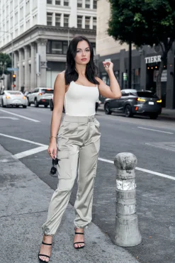 Youngla W307-Snatched Bodysuit<Women Tops