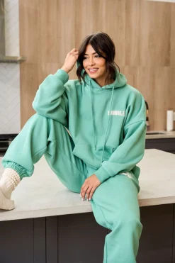 Youngla W524-Teddy Hoodie<Women Outerwear