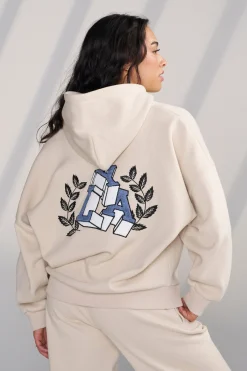 Youngla W524-Teddy Hoodie<Women Outerwear