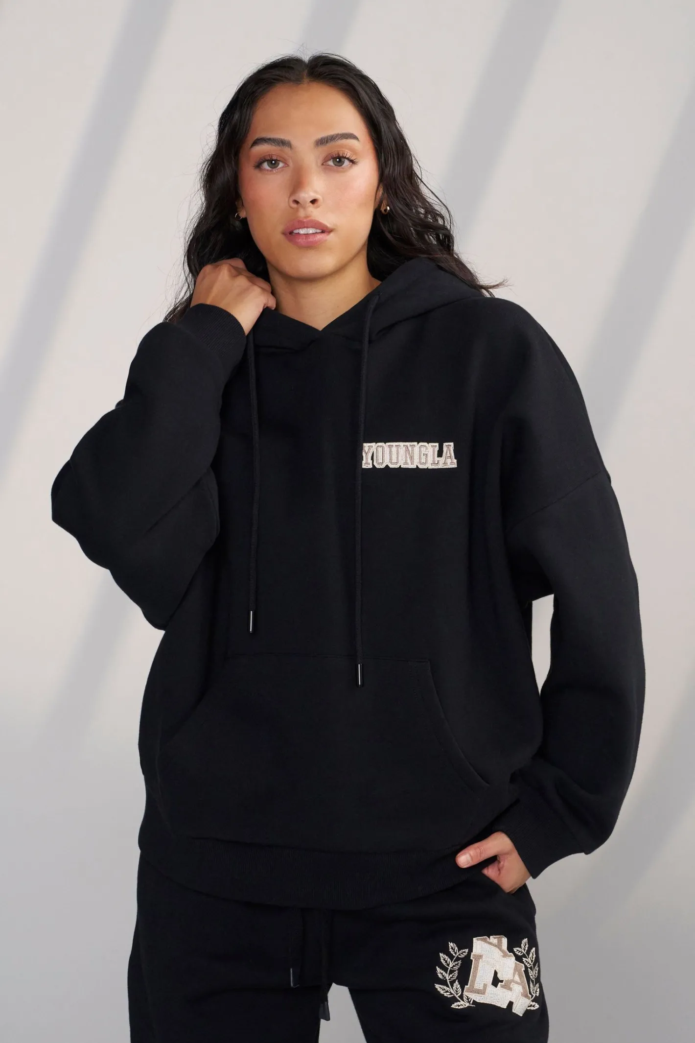 Youngla W524-Teddy Hoodie<Women Outerwear