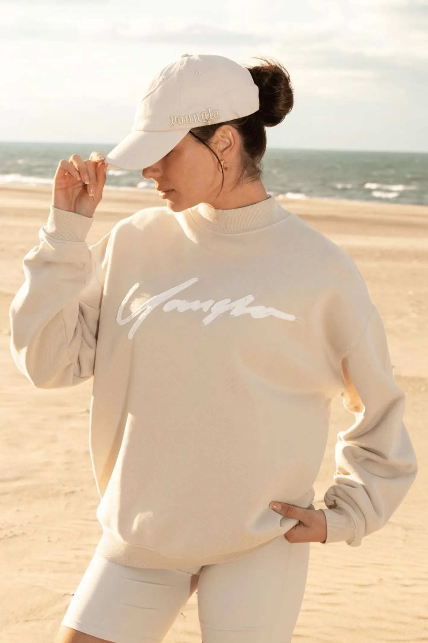 Youngla W521-Urban Crewneck<Women Outerwear