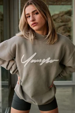 Youngla W521-Urban Crewneck<Women Outerwear