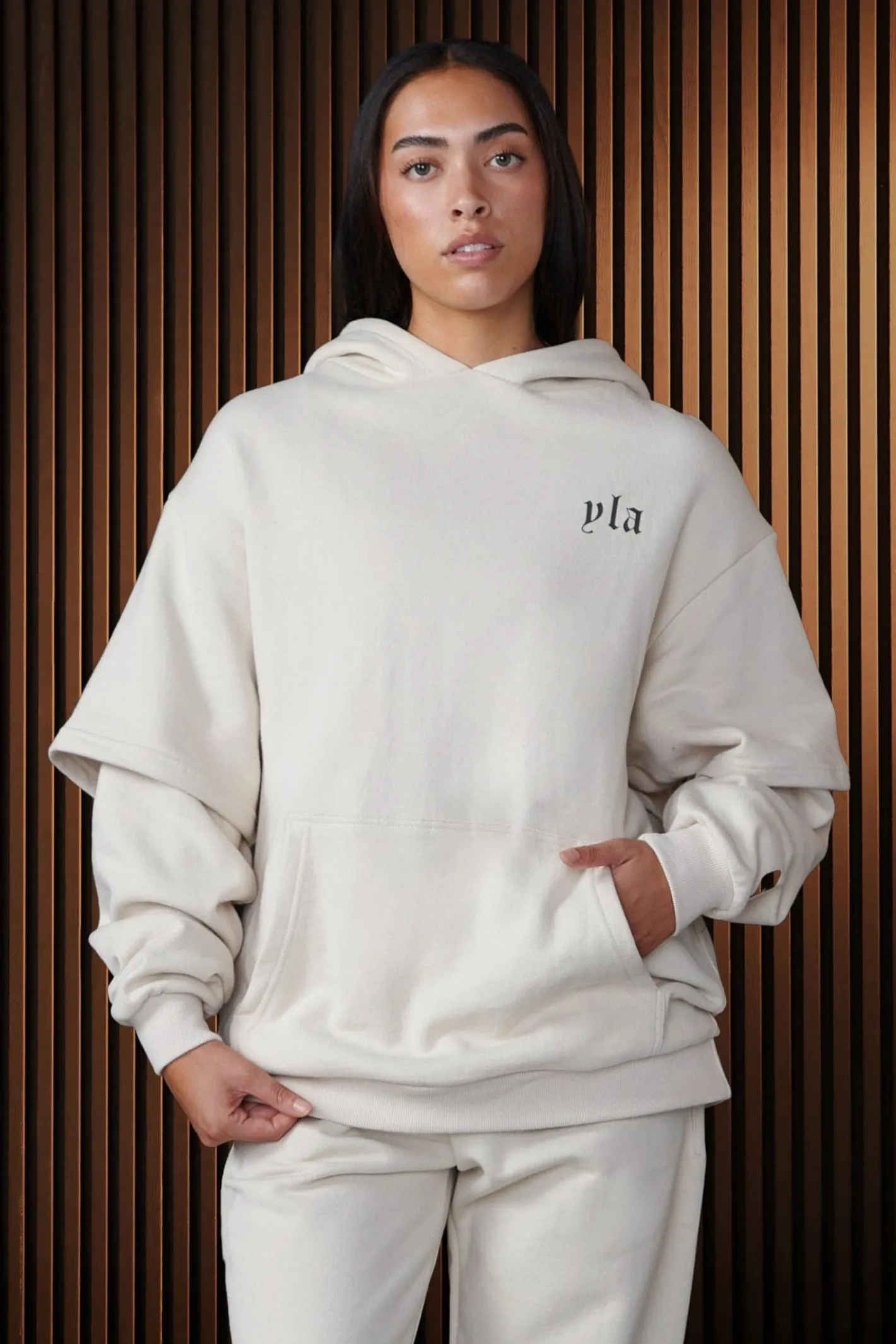 Youngla W520-Urban Layer Hoodie<Women Outerwear