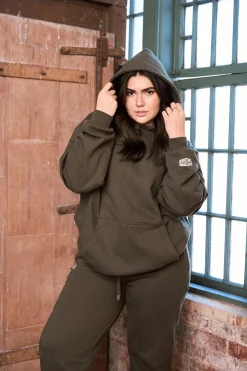 Youngla W520-Urban Layer Hoodie<Women Outerwear