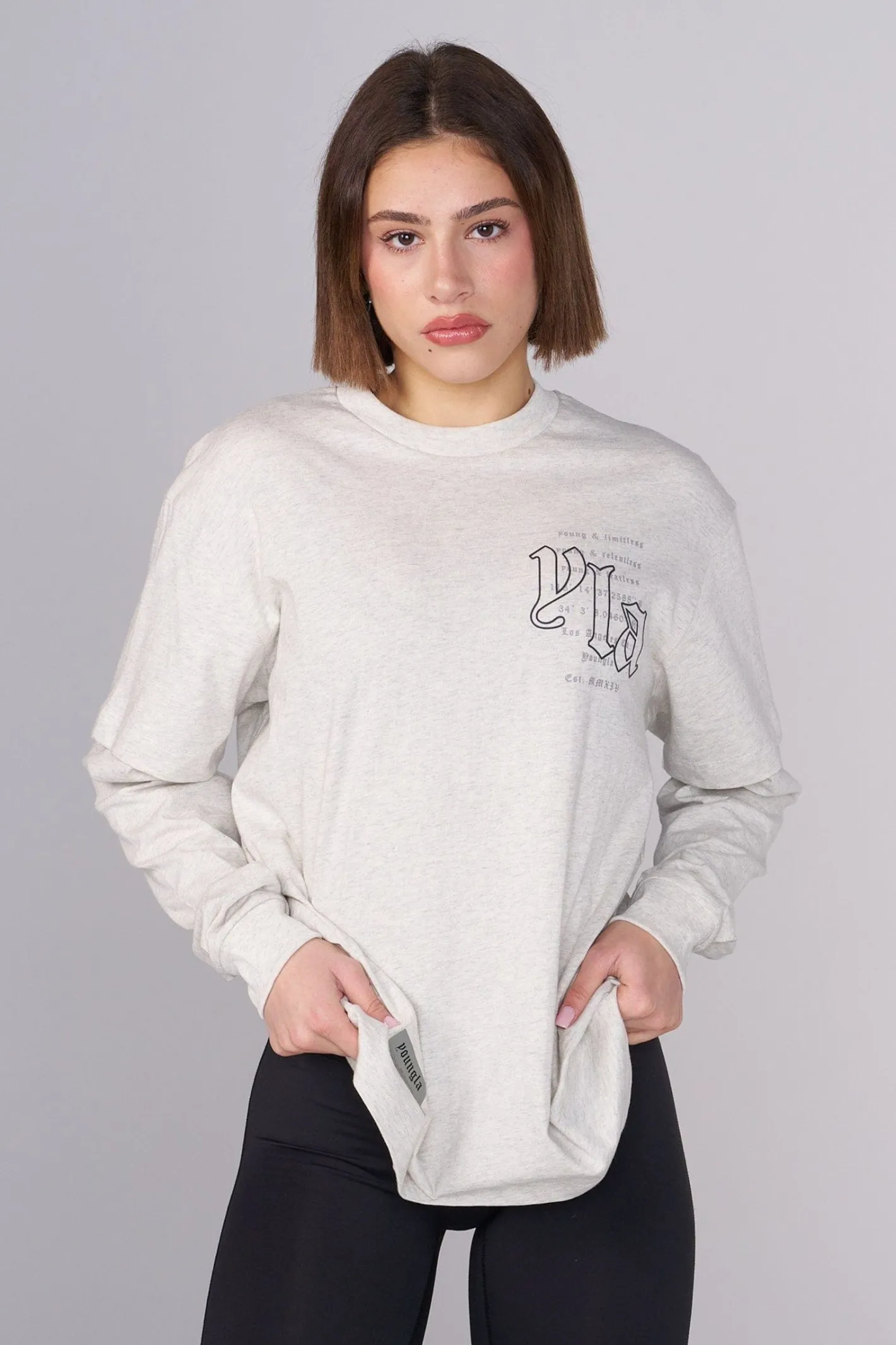 Youngla W437-Urban Layer Tee<Women Tops