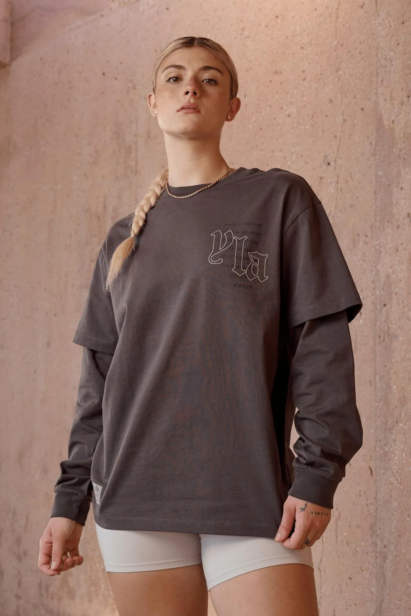 Youngla W437-Urban Layer Tee<Women Tops