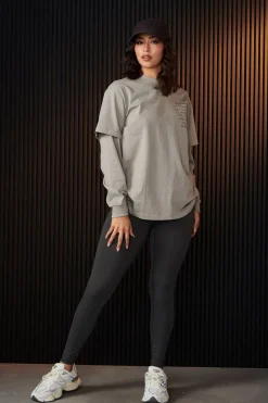 Youngla W437-Urban Layer Tee<Women Tops