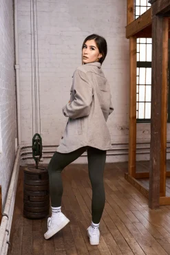 Youngla W515-Urban Shacket<Women Outerwear