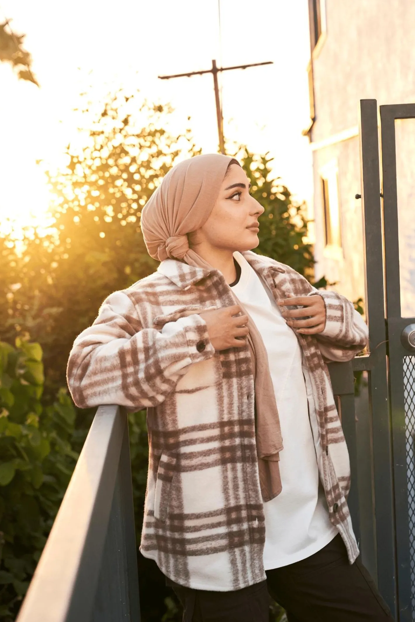 Youngla W515-Urban Shacket<Women Outerwear