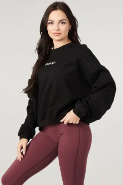 Youngla W513-Willow Crewneck<Women Outerwear